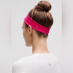 NWT Lululemon Women’s Luxtreme Pink Training Headband